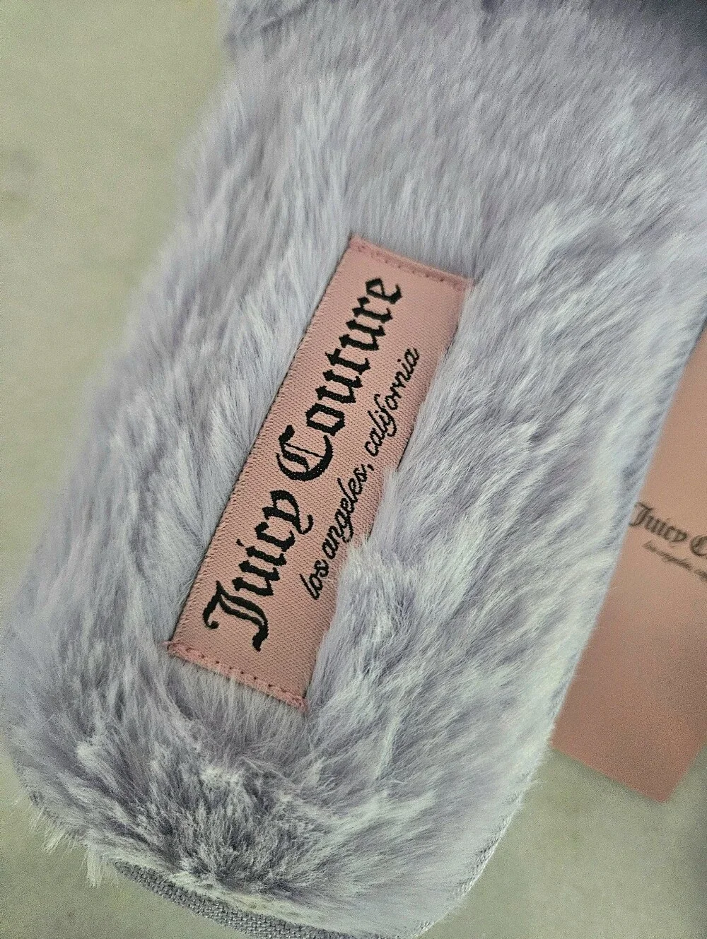 Juicy Couture Faux Fur Slippers